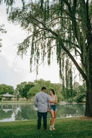 Idaly and Alex love story photography by Fountains of Rome