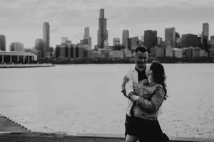 Sandra and Dawid save the date photography by Fountains of Rome