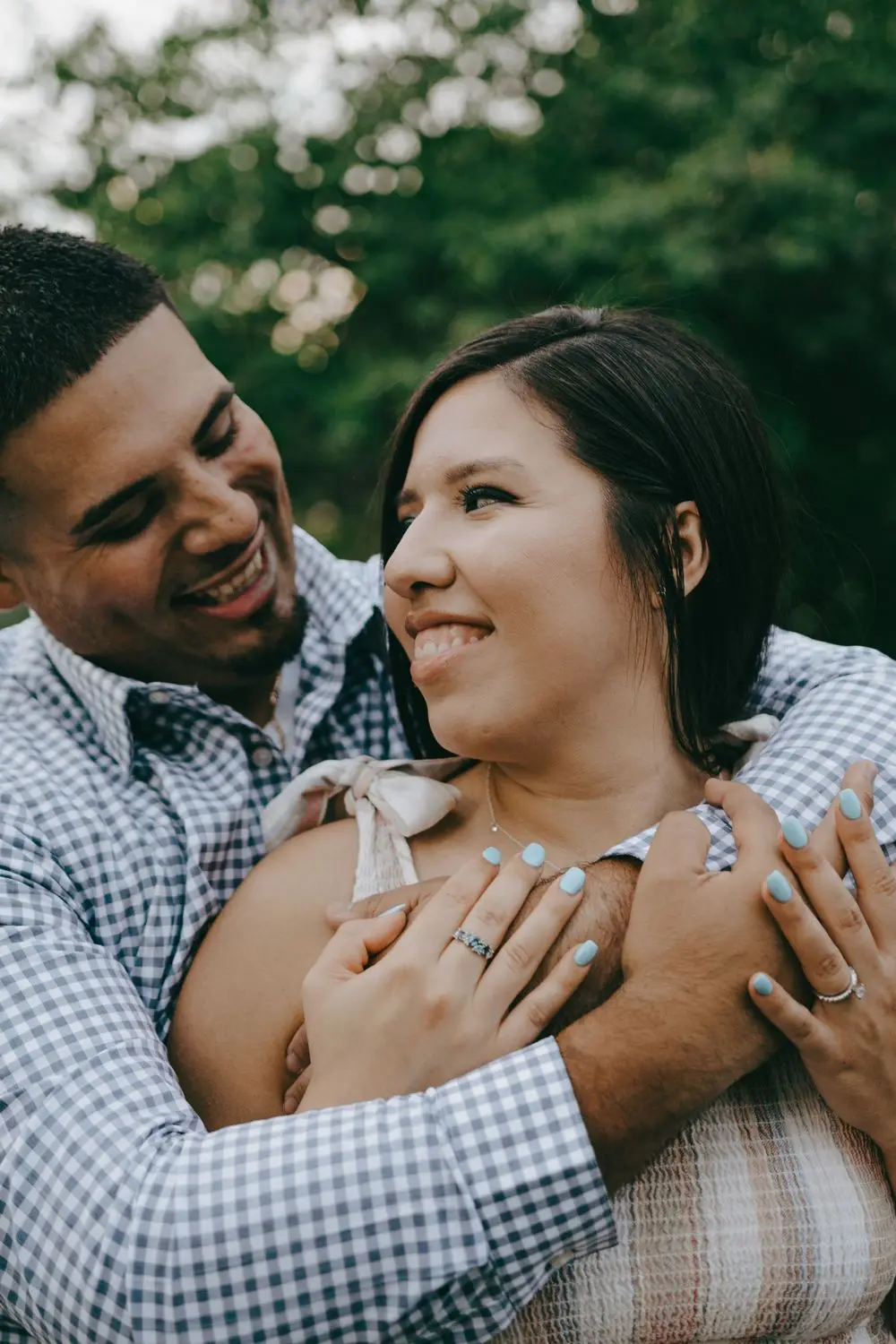Idaly and Alex love story photography by Fountains of Rome