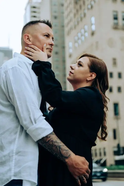 Sandra and Dawid save the date photography by Fountains of Rome