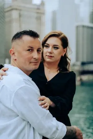 Sandra and Dawid save the date photography by Fountains of Rome